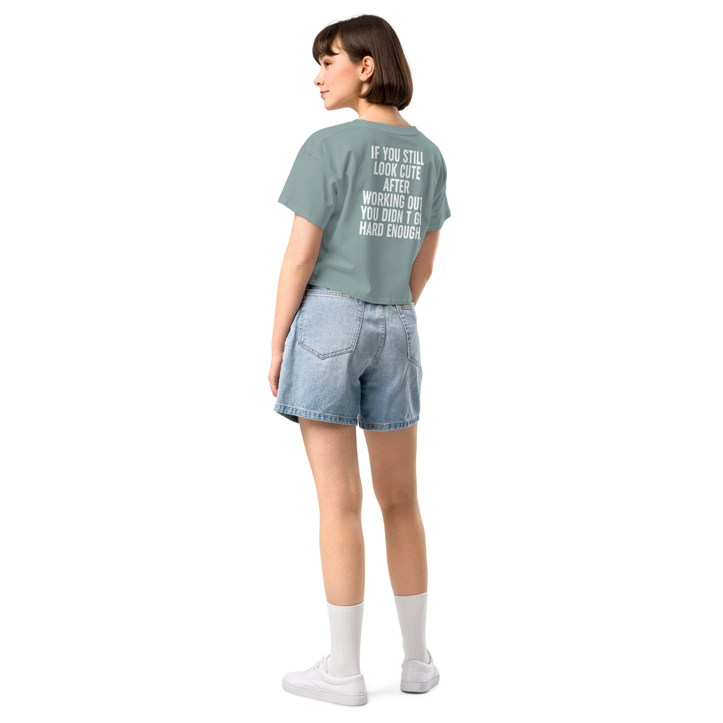 Go Harder – Women's Crop Top